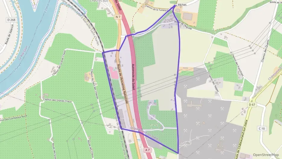 Appartement 50 m² trois pièces à vendre à Châteauneuf-sur-Isère