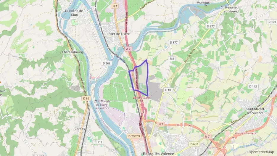 Appartement 50 m² trois pièces à vendre à Châteauneuf-sur-Isère