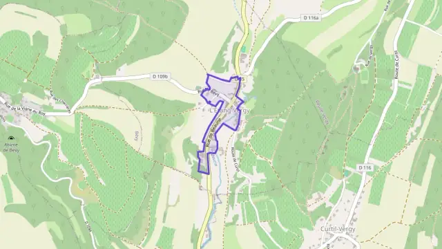 Appartement 52 m² deux pieces à vendre à L`Étang-Vergy