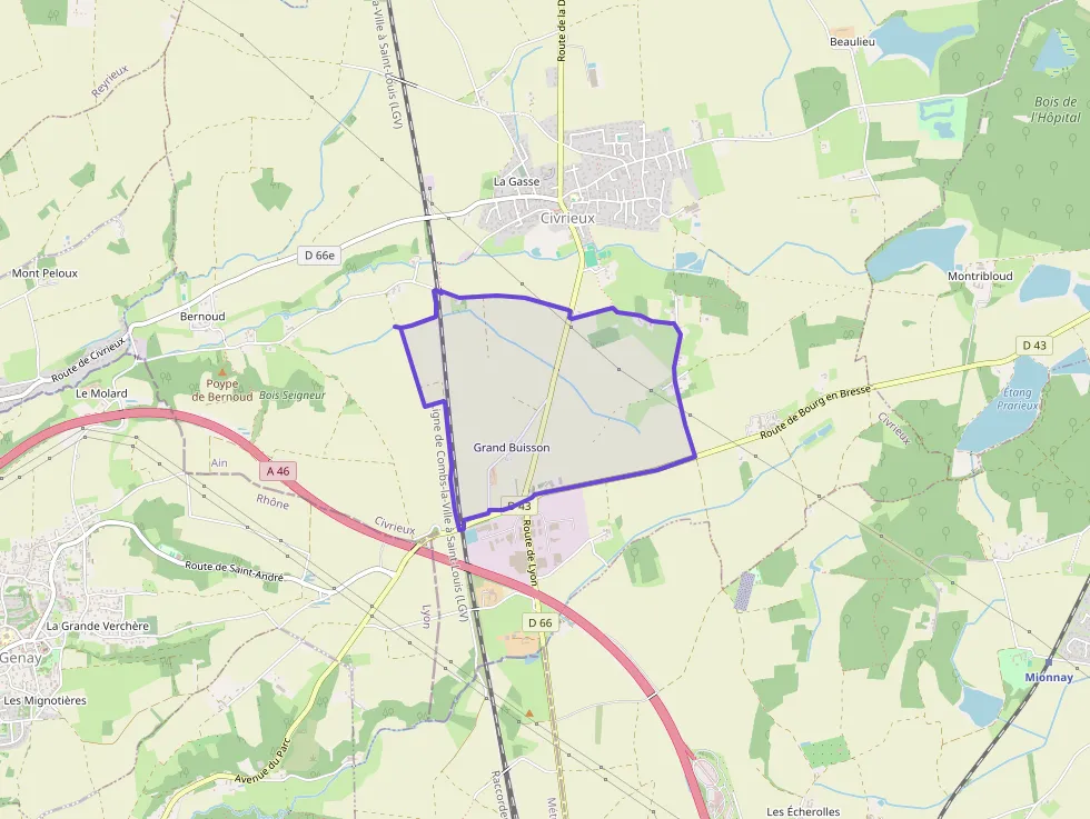 Appartement 54 m² deux pieces à vendre à Civrieux