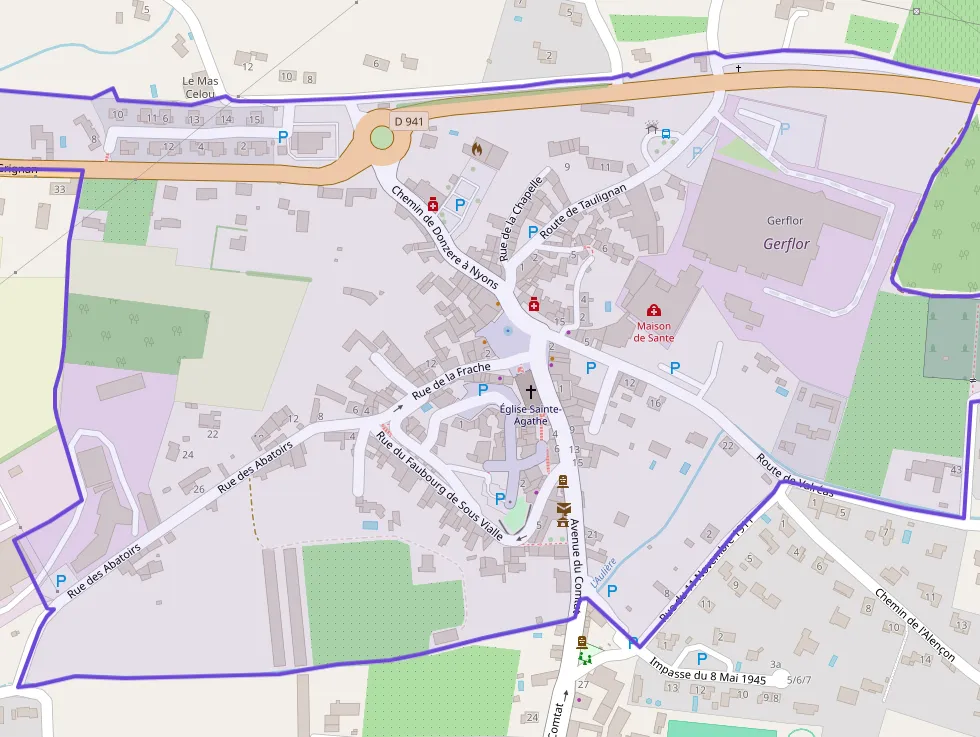 Appartement 90 m² quatre pièces à vendre à Grillon