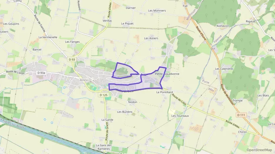 Appartement 93 m² trois pièces à vendre à Allex