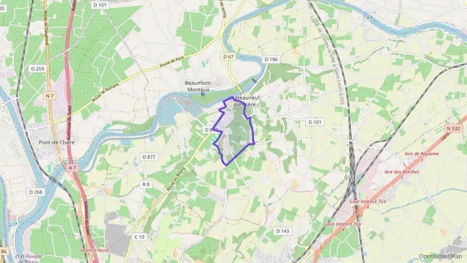 Appartement 75 m² trois pièces à vendre à Châteauneuf-sur-Isère