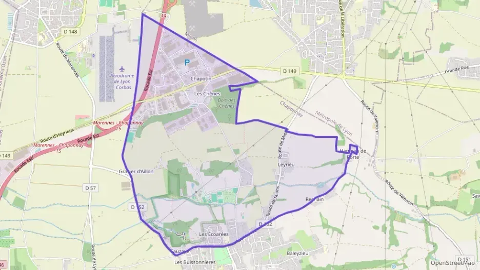 Appartement 85 m² quatre pièces à vendre à Chaponnay