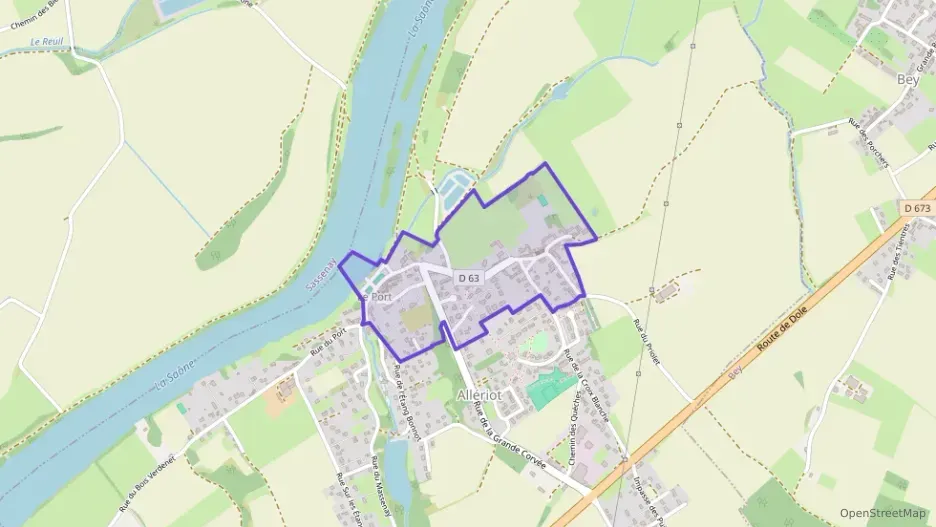 Appartement 74 m² cinq pièces à vendre à Allériot Appartement 74 m² cinq pièces à vendre à Allériot