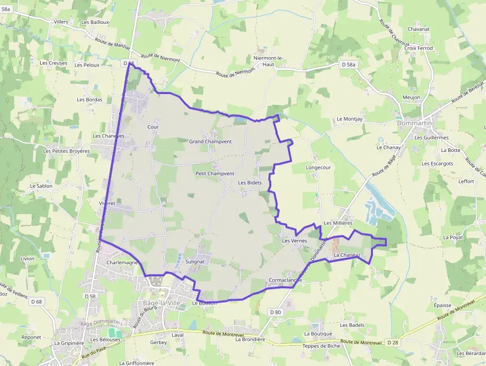 Appartement 106 m² deux pieces à vendre à Bâgé-Dommartin