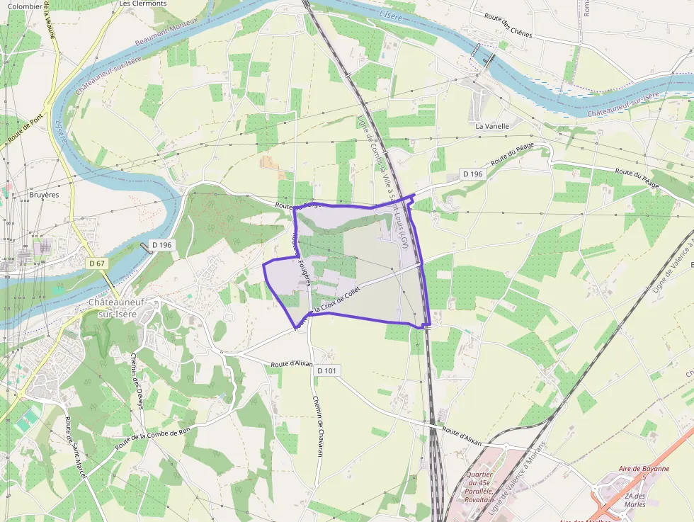 Appartement 110 m² quatre pièces à vendre à Châteauneuf-sur-Isère