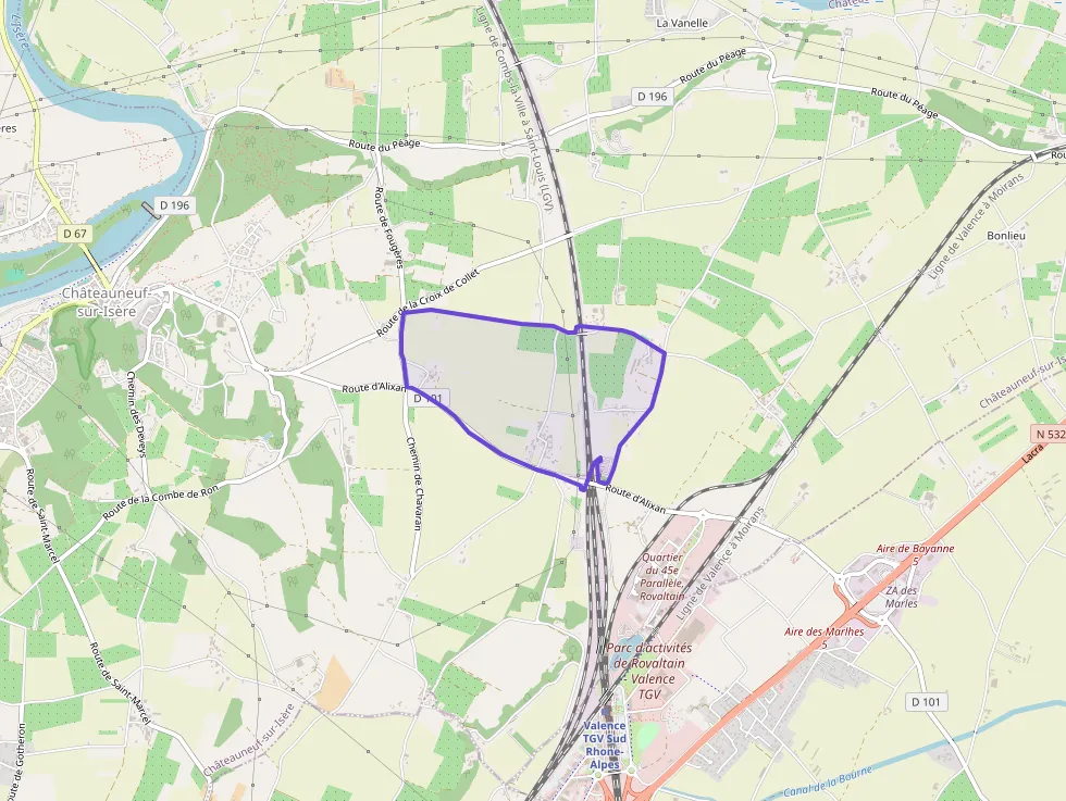 Appartement 102 m² quatre pièces à vendre à Châteauneuf-sur-Isère