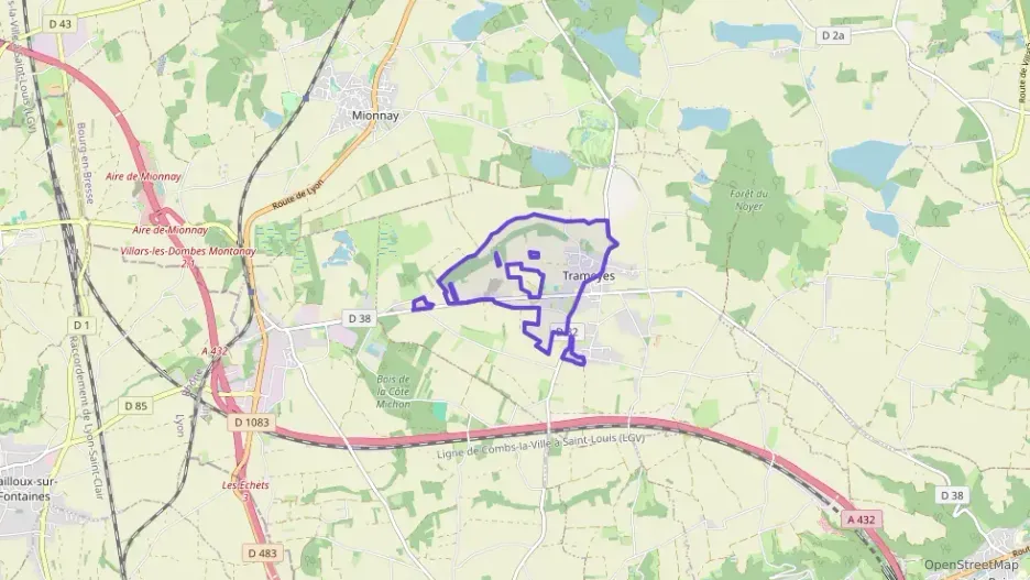 Appartement 84 m² quatre pièces à vendre à Tramoyes Appartement 84 m² quatre pièces à vendre à Tramoyes