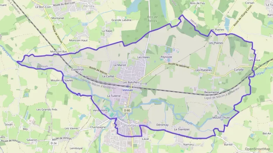 Appartement 55 m² trois pièces à vendre à Vonnas