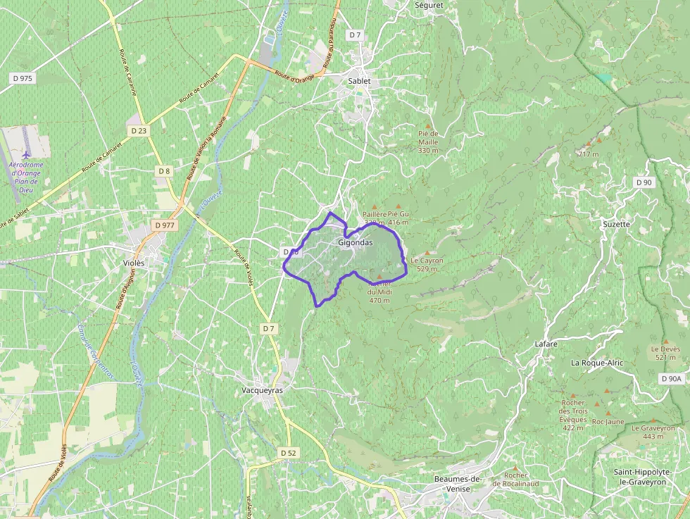 Appartement 91 m² quatre pièces à vendre à Gigondas