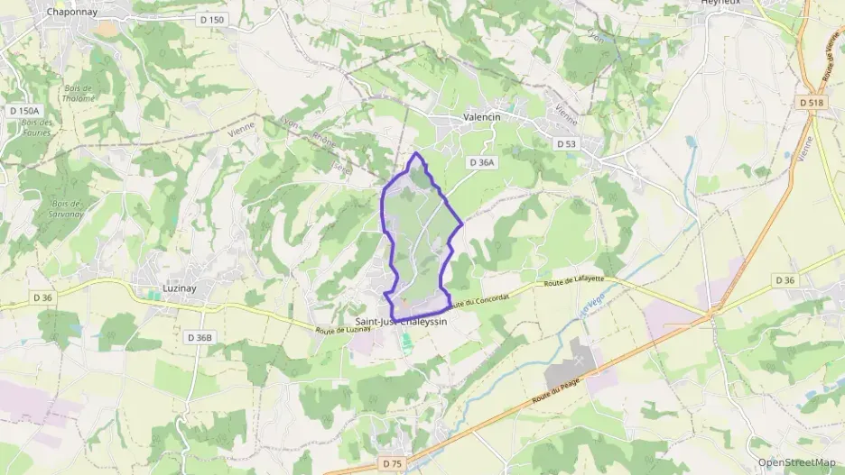 Appartement 81 m² quatre pièces à vendre à Saint-Just-Chaleyssin