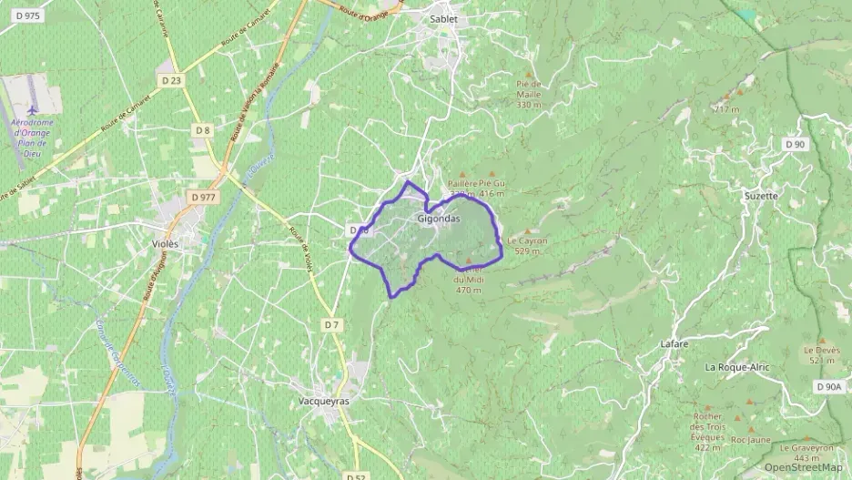 Appartement 68 m² deux pieces à vendre à Gigondas Appartement 68 m² deux pieces à vendre à Gigondas