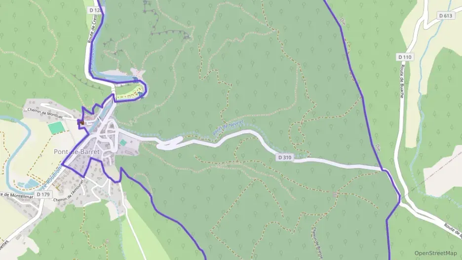 Appartement 55 m² trois pièces à vendre à Pont-de-Barret