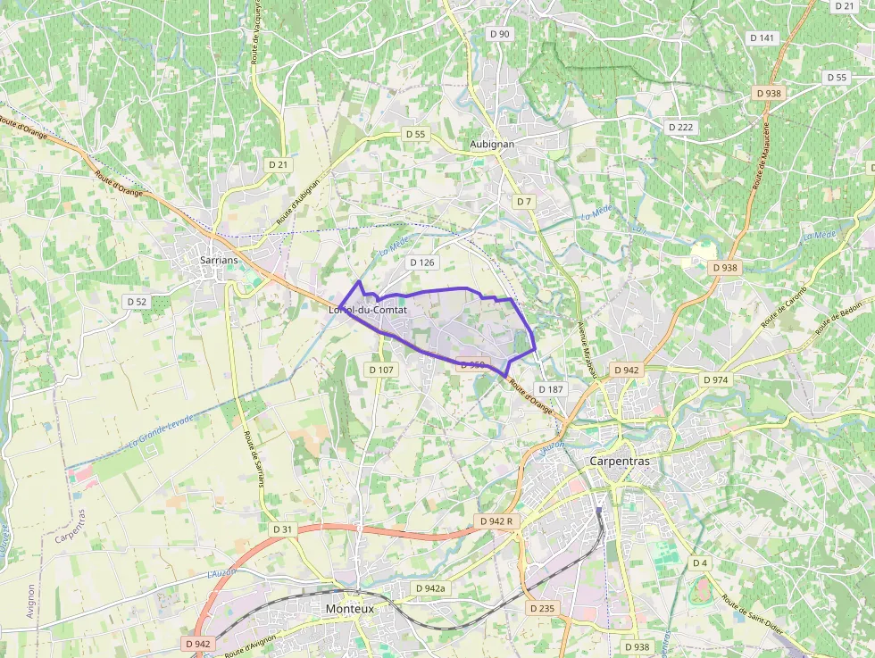 Appartement 60 m² trois pièces à vendre à Loriol-du-Comtat