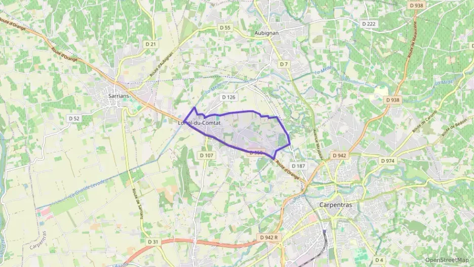 Appartement 60 m² trois pièces à vendre à Loriol-du-Comtat