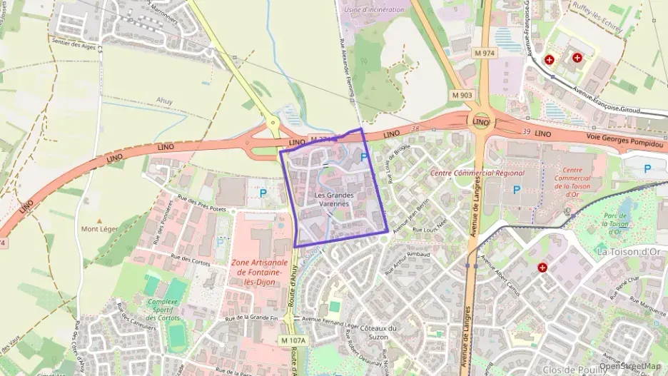 Appartement 100 m² quatre pièces à vendre à Ahuy