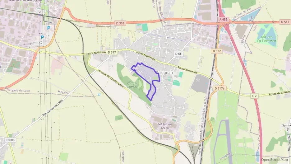 Appartement 59 m² deux pieces à vendre à Pusignan Appartement 59 m² deux pieces à vendre à Pusignan