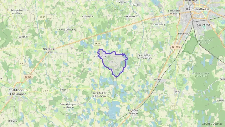 Appartement 52 m² deux pieces à vendre à Condeissiat