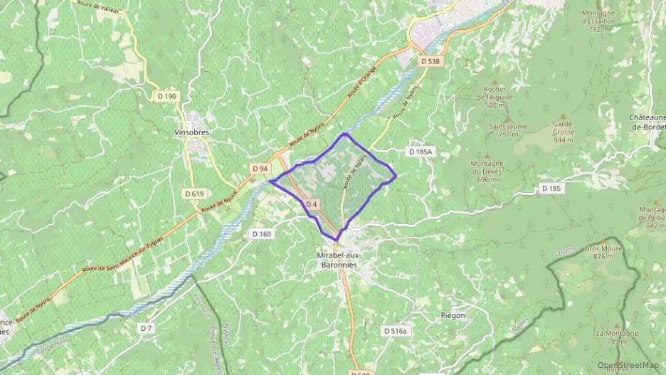 Appartement 96 m² trois pièces à vendre à Mirabel-aux-Baronnies