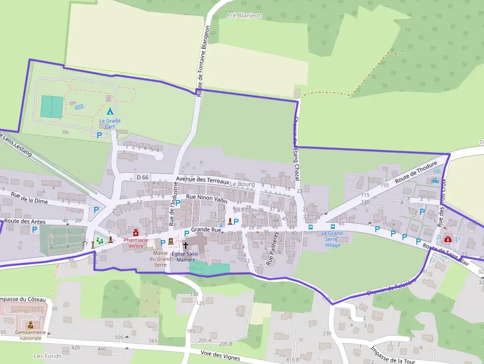 Appartement 84 m² quatre pièces à vendre à Le Grand-Serre