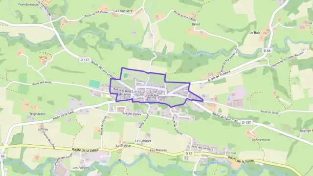 Appartement 84 m² quatre pièces à vendre à Le Grand-Serre