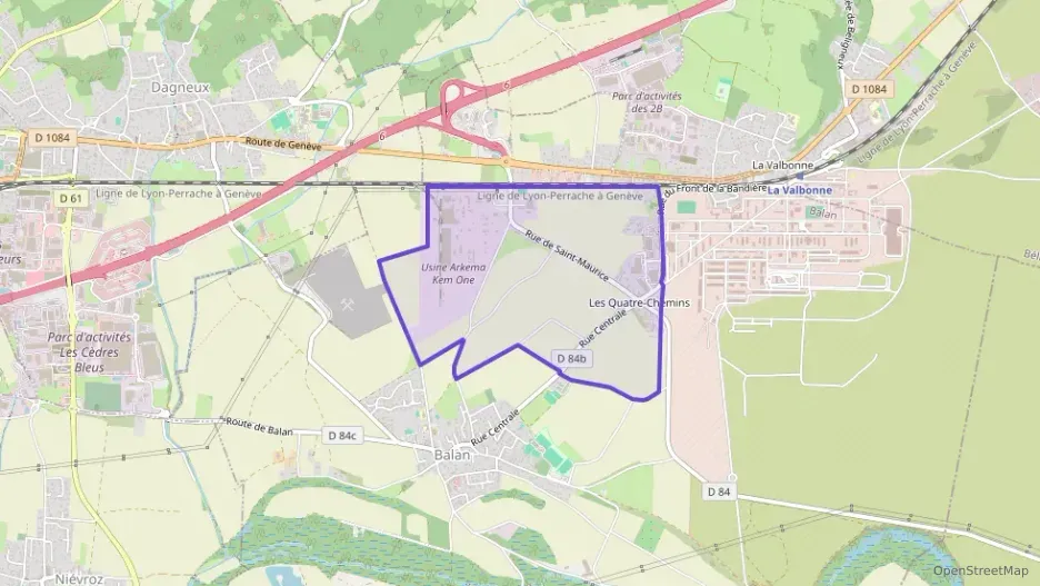 Appartement 80 m² trois pièces à vendre à Balan