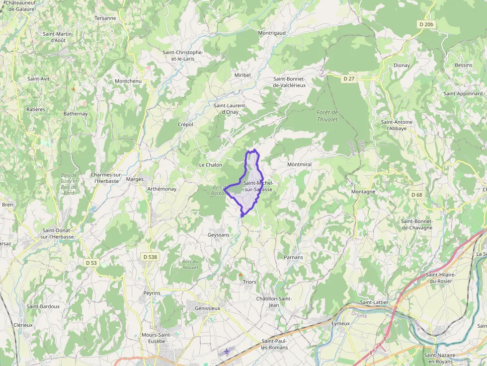 Appartement 52 m² deux pieces à vendre à Saint-Michel-sur-Savasse Appartement 52 m² deux pieces à vendre à Saint-Michel-sur-Savasse