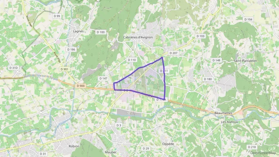 Appartement 90 m² trois pièces à vendre à Cabrières-d`Avignon