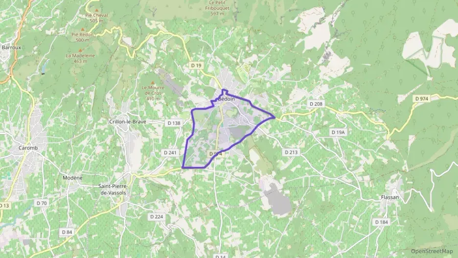 Appartement 100 m² quatre pièces à vendre à Bédoin