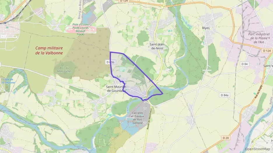 Appartement 70 m² quatre pièces à vendre à Saint-Maurice-de-Gourdans