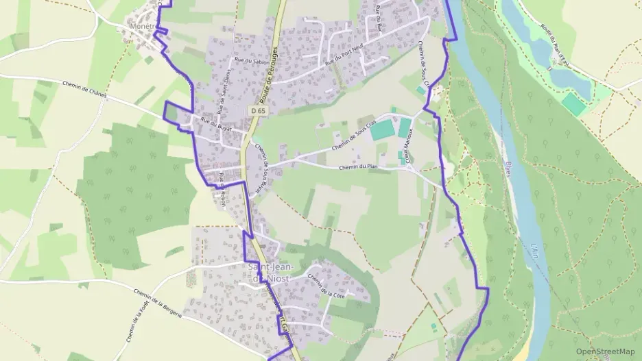 Appartement 65 m² trois pièces à vendre à Saint-Jean-de-Niost