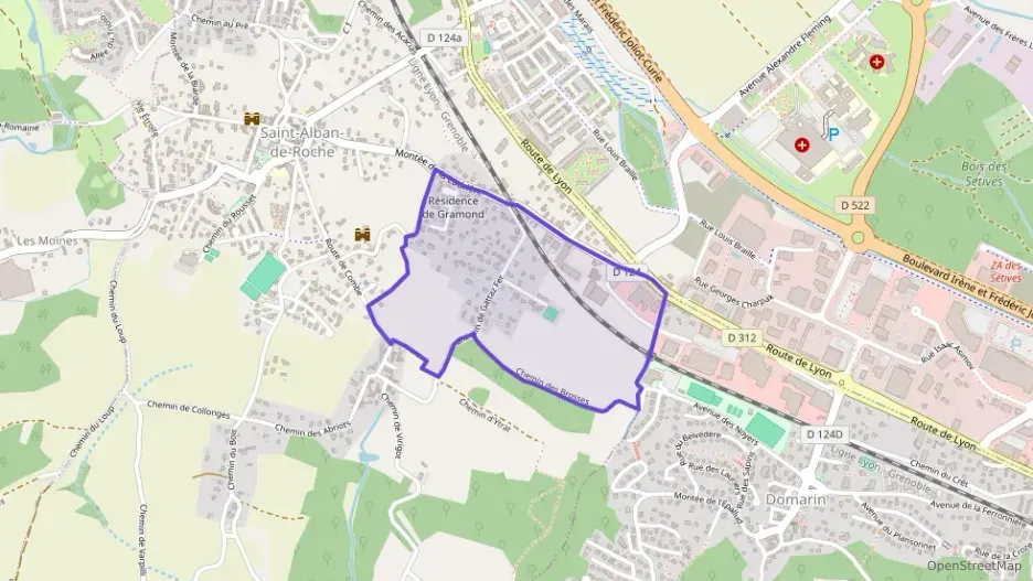 Appartement 46 m² deux pieces à vendre à Saint-Alban-de-Roche Appartement 46 m² deux pieces à vendre à Saint-Alban-de-Roche