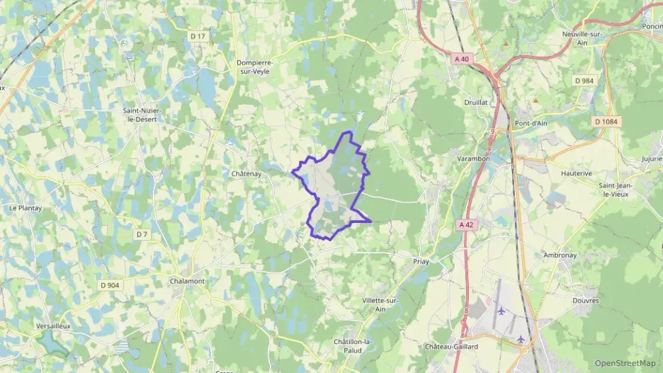 Appartement 40 m² une piece à vendre à Villette-sur-Ain