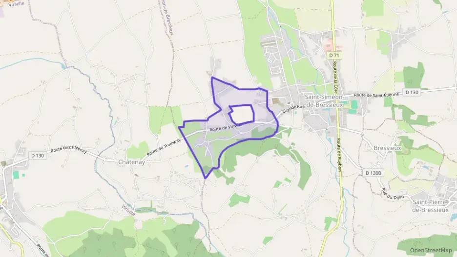 Appartement 55 m² trois pièces à vendre à Saint-Siméon-de-Bressieux