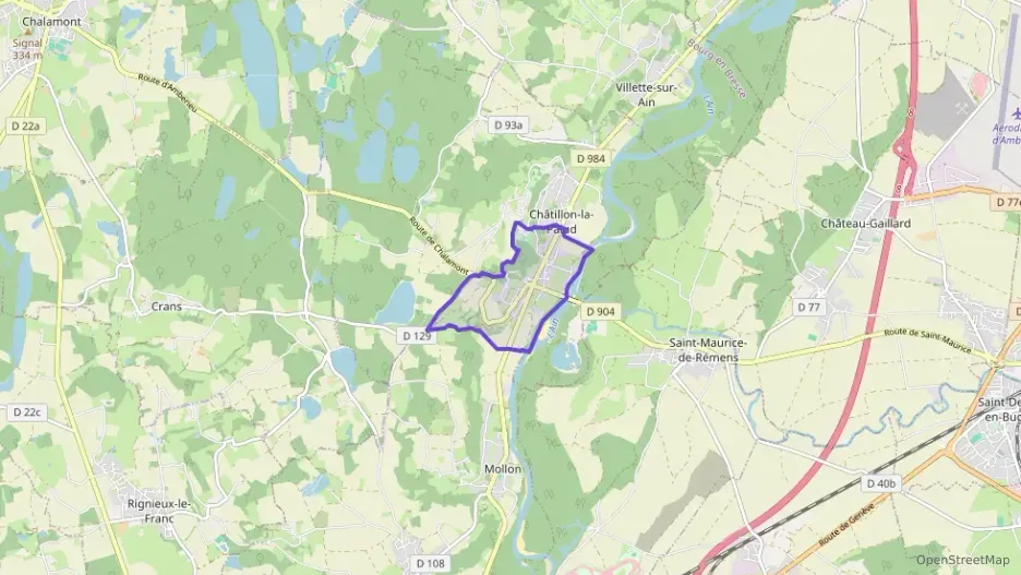 Appartement 42 m² deux pieces à vendre à Châtillon-la-Palud