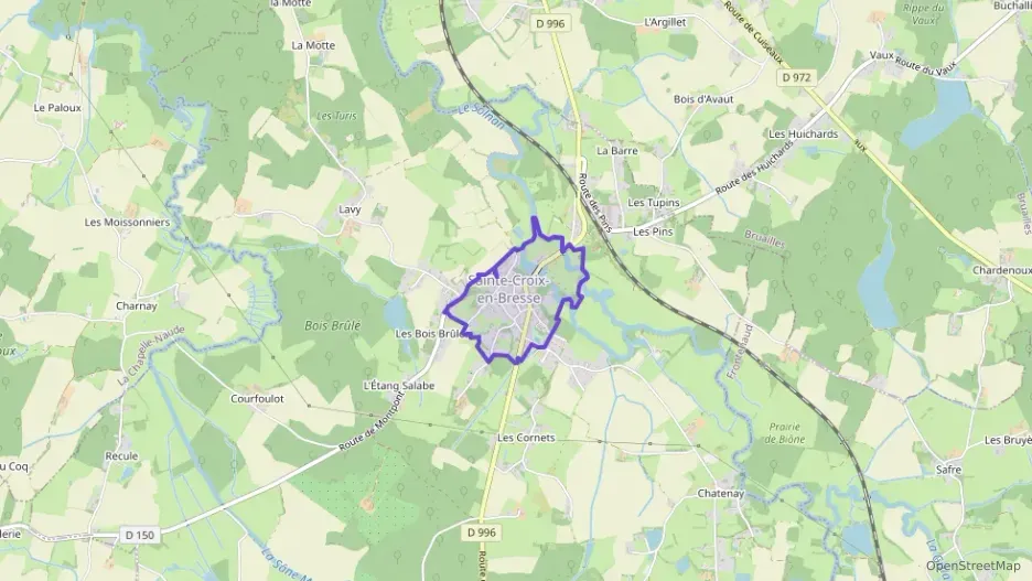 Appartement 94 m² trois pièces à vendre à Sainte-Croix-en-Bresse