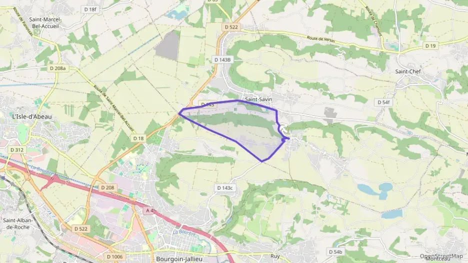 Appartement 39 m² trois pièces à vendre à Saint-Savin