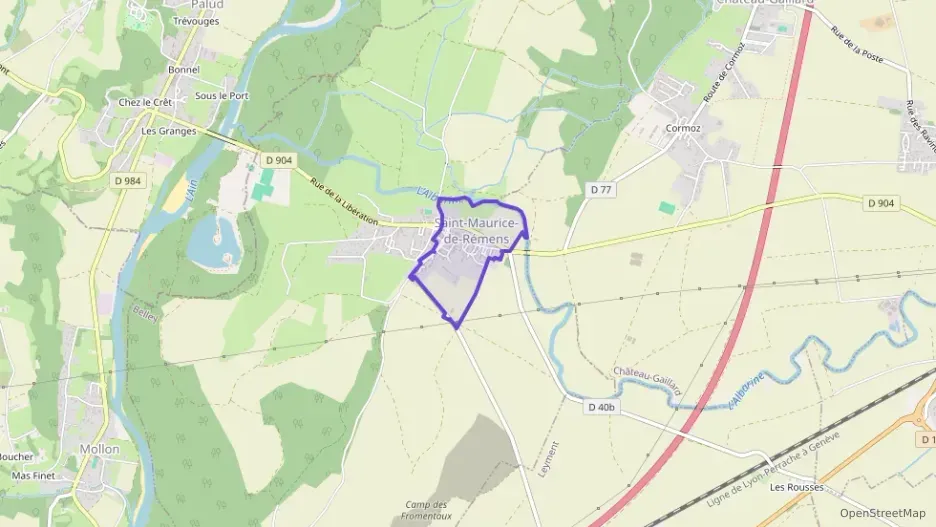 Appartement 78 m² trois pièces à vendre à Saint-Maurice-de-Rémens