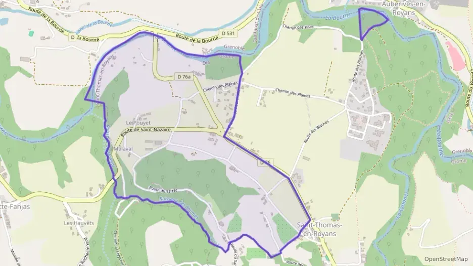 Appartement 51 m² deux pieces à vendre à Saint-Thomas-en-Royans