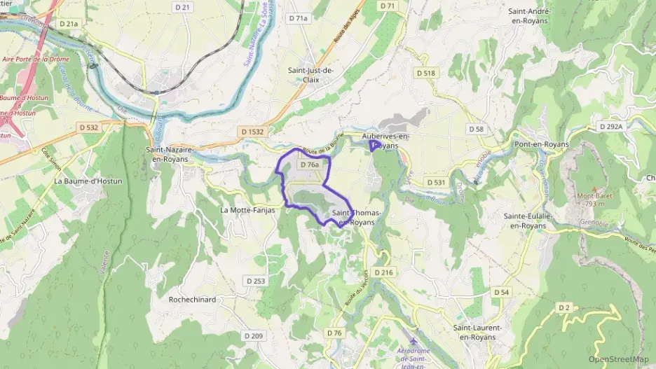 Appartement 51 m² deux pieces à vendre à Saint-Thomas-en-Royans