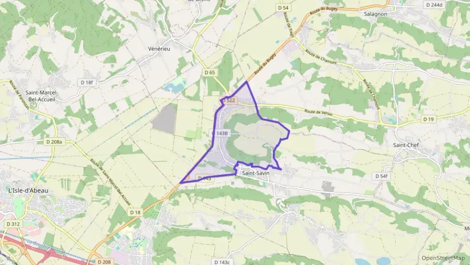 Appartement 35 m² deux pieces à vendre à Saint-Savin