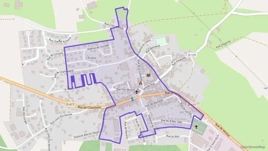 Appartement 49 m² une piece à vendre à Biesles