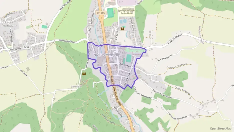 Appartement 55 m² trois pièces à vendre à Nivolas-Vermelle