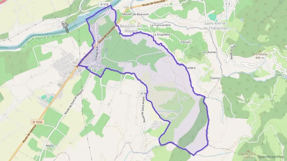 Appartement 83 m² quatre pièces à vendre à Saint-Romans Appartement 83 m² quatre pièces à vendre à Saint-Romans