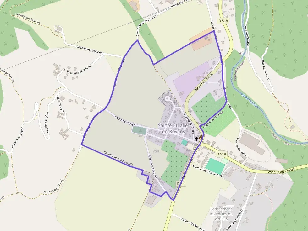 Appartement 70 m² quatre pièces à vendre à Sainte-Eulalie-en-Royans