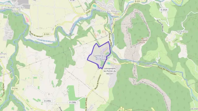 Appartement 70 m² quatre pièces à vendre à Sainte-Eulalie-en-Royans