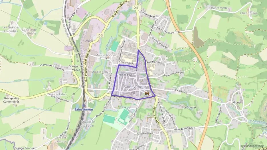 Appartement 52 m² une piece à vendre à Saint-Amour