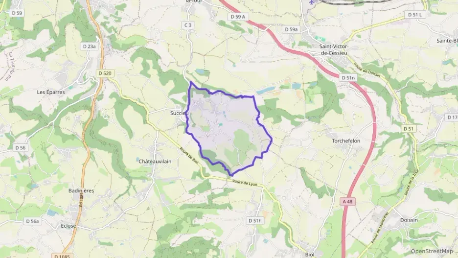 Appartement 58 m² deux pieces à vendre à Succieu Appartement 58 m² deux pieces à vendre à Succieu