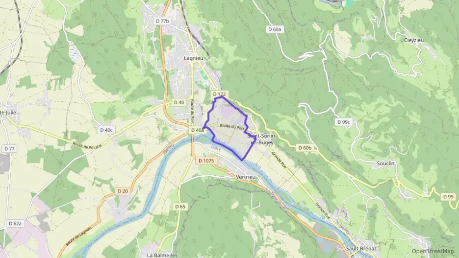 Appartement 73 m² quatre pièces à vendre à Saint-Sorlin-en-Bugey